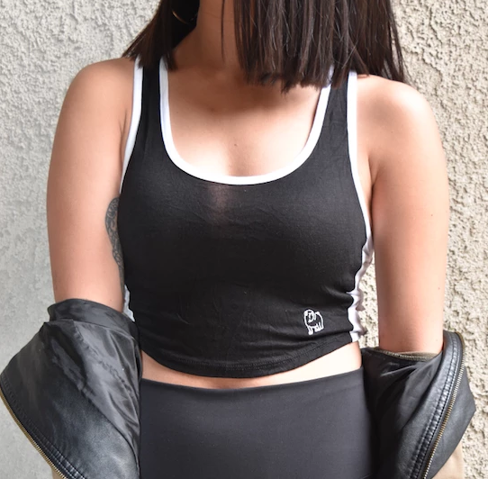The Classic Crop (Black)