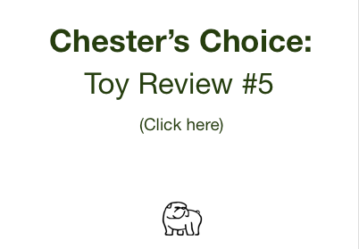 Chester's Choice: Toy Review #5